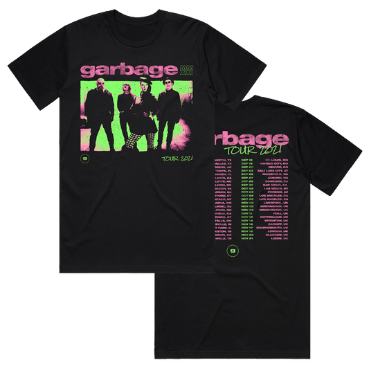 Pink and Green Photo Tour Tee