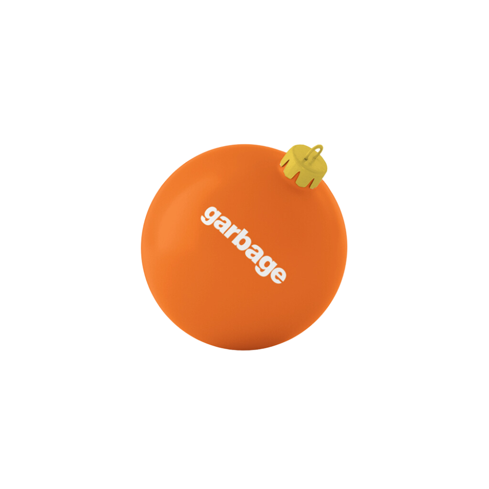 Orange Ball Ornament