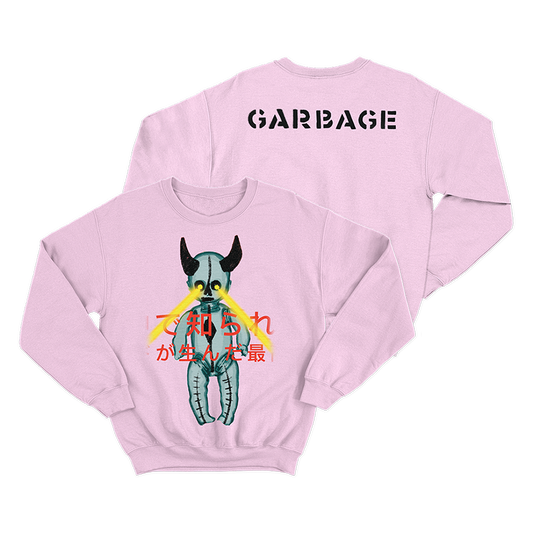 Robo Baby Pink Crewneck Sweatshirt