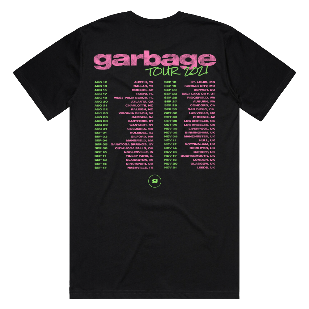 Pink and Green Photo Tour Tee